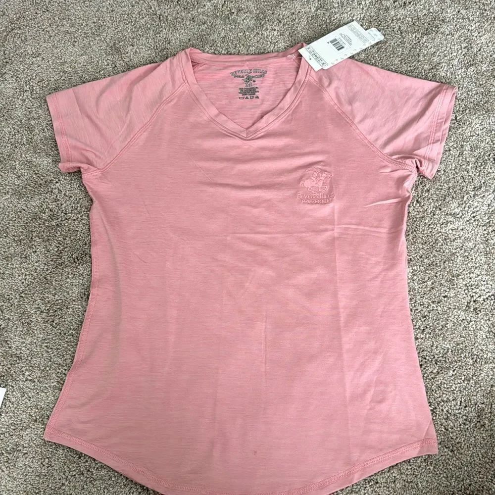 NWT BEVERLY HILLS POLO CLUB ACTIVEWEAR TEE